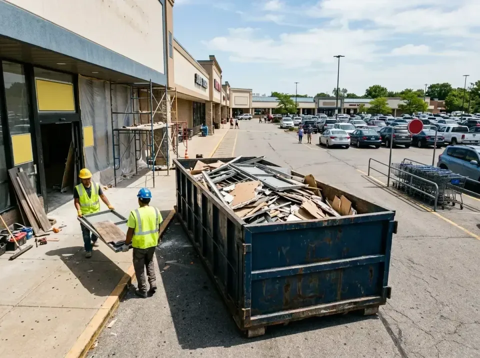 retail-store-renovation-debris-003 — frequently asked questions, Roll-off Dumpster Rentals in Mount Oliver, PA